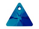 6628 Swarovski Elements Crystal Xilion Triangle Pendant