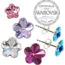 Silver Earrings in silver case