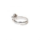 Contour: Silver Ring Flower 10mm - Light Rose