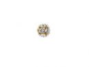 Metal Button Flower 8mm