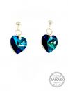 Earrings-Heart 14mm
