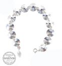 Bracelet with Swarovski Crystals, Crystal