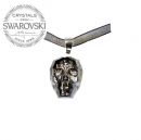 Skull 19mm - Silver Night