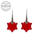 Silver Earrings Edelweiss 14mm - Light Siam