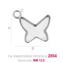 Butterfly 12mm Pendant