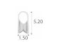 Silver caps 1.5mm: Silver caps 1.5mm