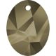 Kaputt Oval 26mm: Metallic Light Gold