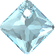 Princess Cut 9mm: Aqua