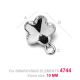 Flower 10mm Pendant: Flower 10mm Pendant