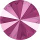 Rivoli 12mm: Peony Pink